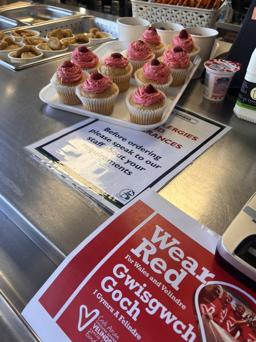 Bryntirion Skills Mr Rowe (@bryntirionscc) on Twitter photo Wear Red Day
Our canteen staff have turned some of their food items to RED today 🧁 to raise awareness for <a href="/Velindre/">Velindre Cancer Charity</a>
The day has been a huge success with lots of money raised for the charity. Diolch!
<a href="/BryntirionComp/">BryntirionComp</a>
#GwisgoCoch2025 #WearRed2025 🟥 Wear Red Day
Our canteen staff have turned some of their food items to RED today 🧁 to raise awareness for <a href="/Velindre/">Velindre Cancer Charity</a>
The day has been a huge success with lots of money raised for the charity. Diolch!
<a href="/BryntirionComp/">BryntirionComp</a>
#GwisgoCoch2025 #WearRed2025 🟥