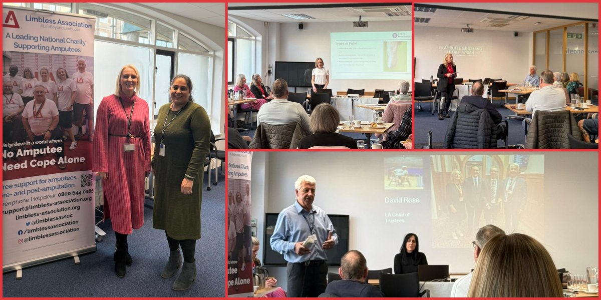 It was a pleasure to welcome the <a href="/limblessassoc/">Limbless Association</a> to our office in Wigan yesterday to host their latest lunch and learn session. 

Thank you to everyone who attended and all the speakers for your informative presentations.   

The Limbless Association (LA) offer both practical and