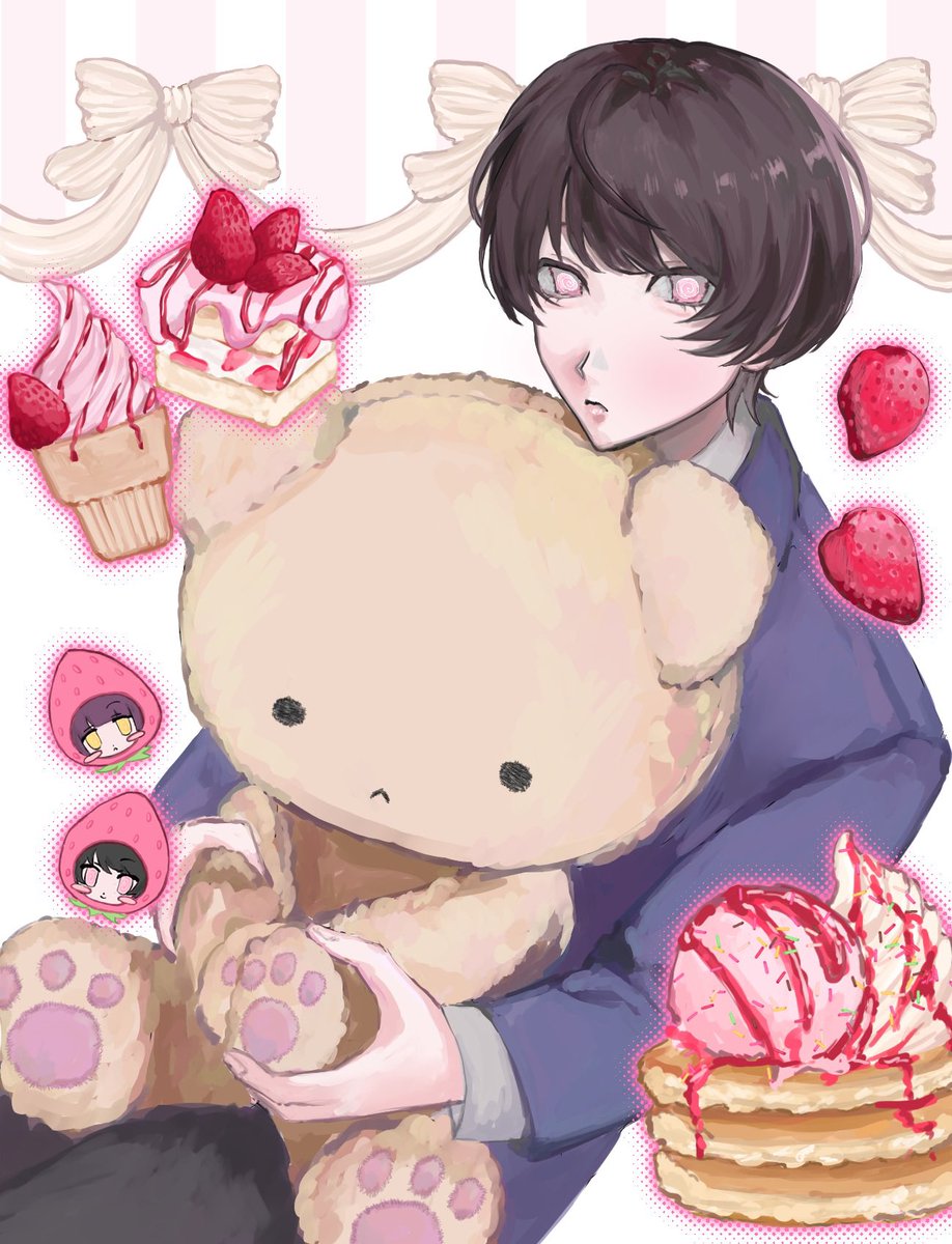 🍓🧸　#創作 #oc