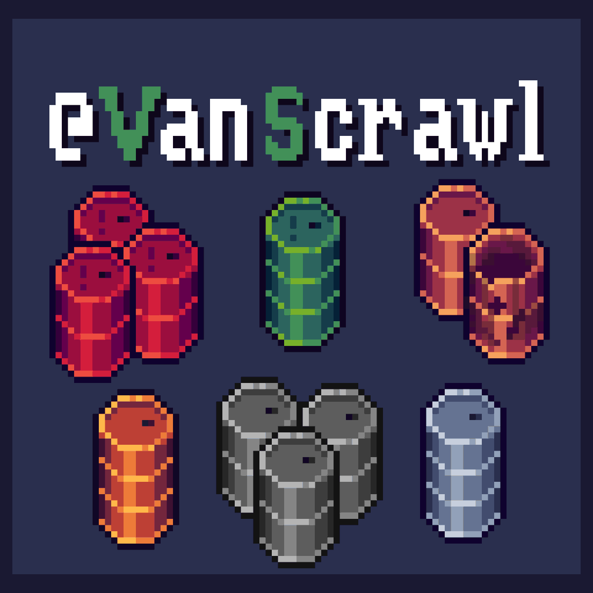 VanScrawl's tweet photo. Iron barrel

#pixelart #topdown https://t.co/S84yCb6S4h