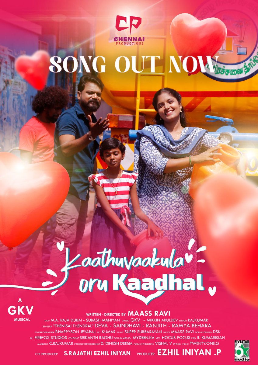 <a href="/FiveStarAudioIn/">Five Star Audio</a> <a href="/Editor_Rajkumar/">Rajkumar</a> <a href="/adithya_kathir/">Adithyakathir</a> <a href="/thangadurai123/">Thangadurai</a> <a href="/StudioVPos27202/">Studio V Post Productions Pvt Ltd</a> <a href="/urkumaresanpro/">PRO Kumaresan</a>