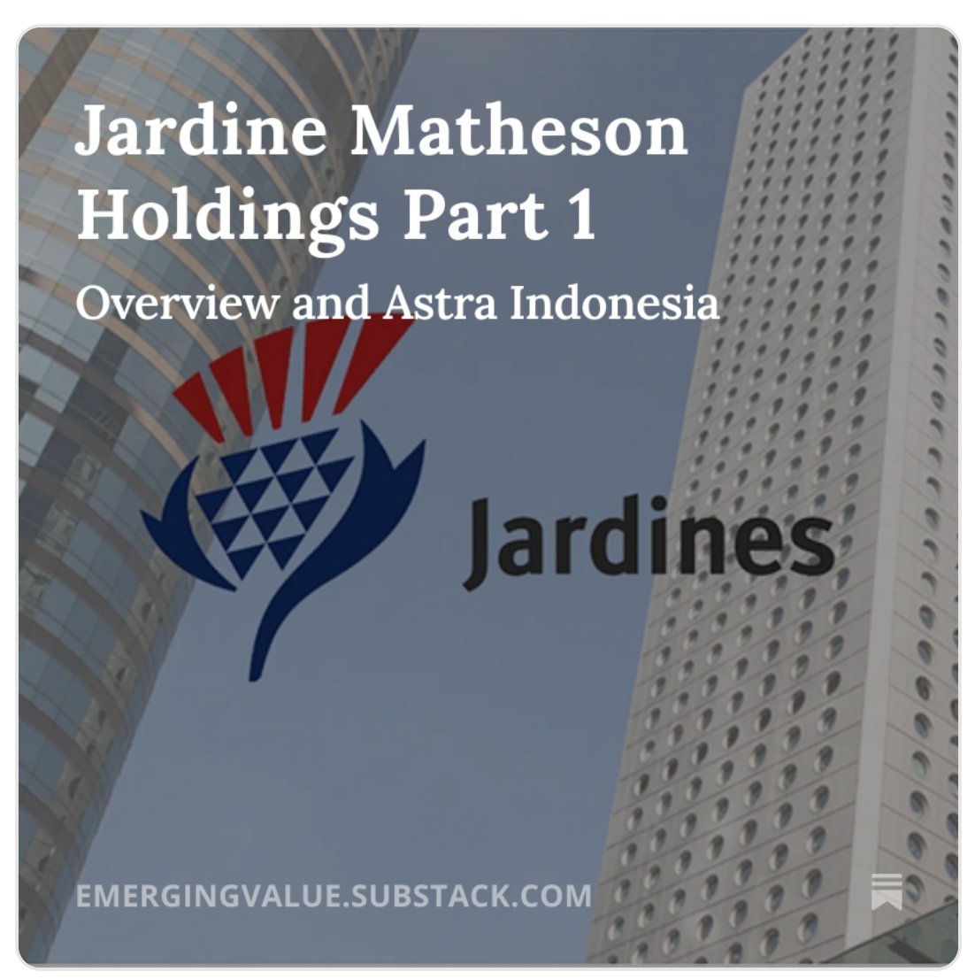 At the usual place.

Astra itself is an interesting value proposition at a PE ratio of 6