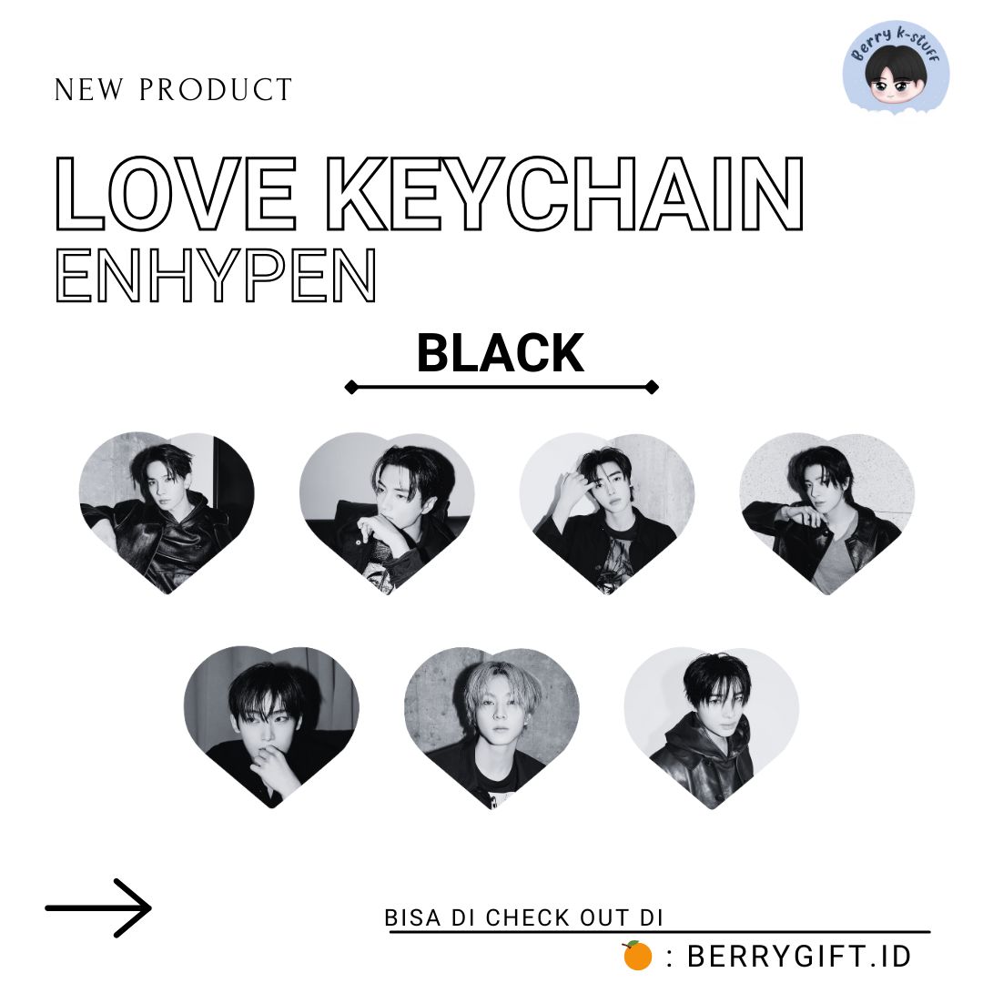 berrykstuff's tweet photo. Ready stock love keychain ENHYPEN
Price:5000an
• materials : acrylic design double side
• size : 5x5cm
• Dikirim dihari yang sama/h+1
• Bisa custom (min pembelian 5pcs, bisa mix desain)
⬇️ Link CO ⬇️
https://t.co/LhQVkJvQD3
#sell_byberry #keychainenha #engene #keychaincustom https://t.co/BIPphIwYIL