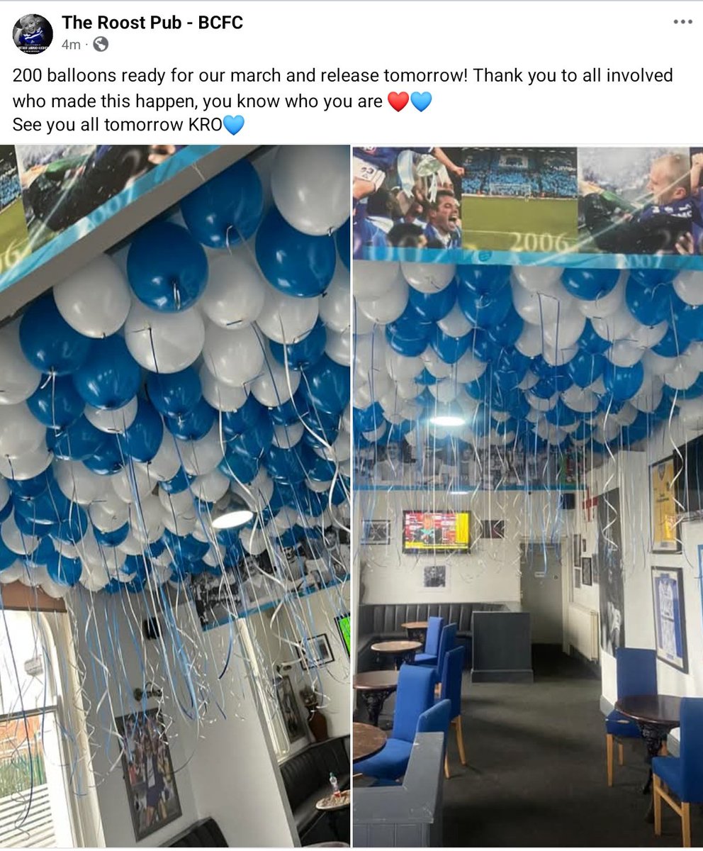 <a href="/TheRoostBCFC/">The Roost</a> Well Done guys n gals 🙏👼👏👏

#Bcfc #Kro #Z #LeoRoss