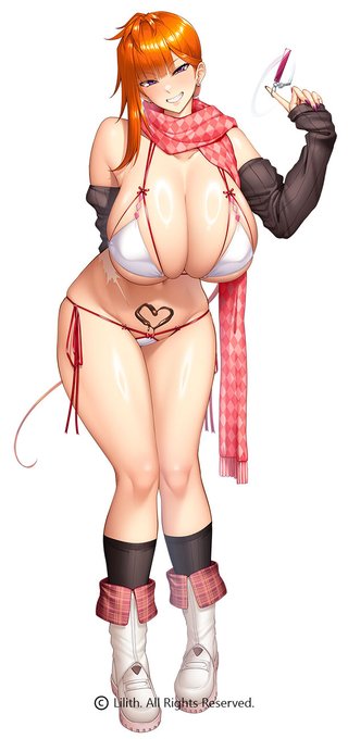 本日31日に対魔忍RPGにてイラストを担当しているバレンタイン未来舞華が実装されました。
デカァァァァァいッ説明不要!!(n`∀`)η 