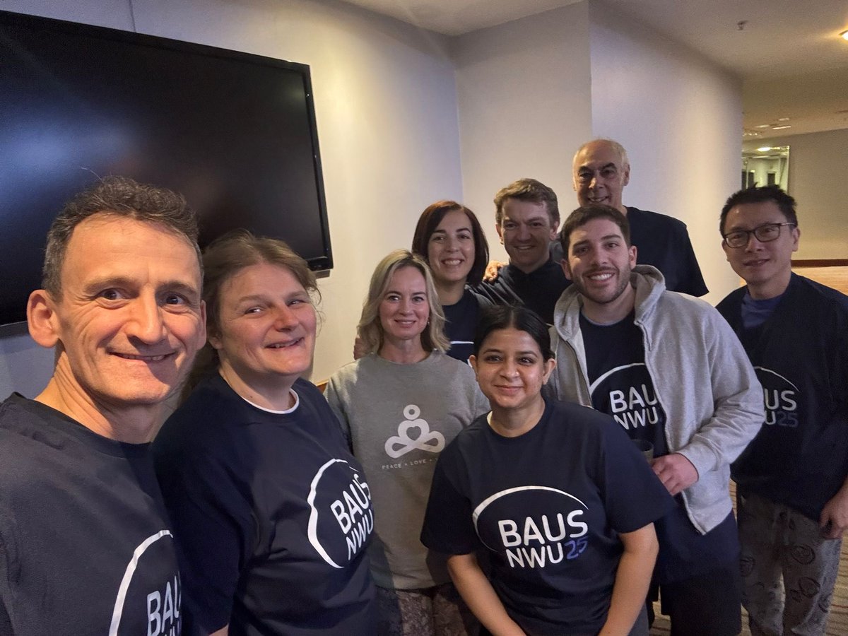 BAUS Breakfast Yoga 🧘🏽‍♀️ #BAUSNW25