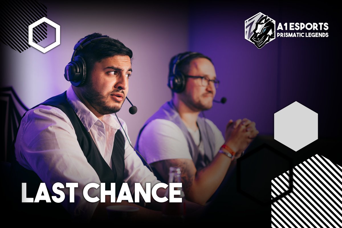 A1 eSports (@a1esports_at) on Twitter photo Jetzt oder nie 😱
Du hast dich noch nicht für A1 eSports #PrismaticLegends angemeldet? 🤨
Dann wird es aber höchste Zeit - immerhin wartet neben einem 1.000€ Preispool auch ein Spot im kommenden <a href="/TFT_Germany/">Teamfight Tactics DE</a> Tactician’s Cup 🔥
Morgen geht es los! 👇
a1esports.at/tft/ Jetzt oder nie 😱
Du hast dich noch nicht für A1 eSports #PrismaticLegends angemeldet? 🤨
Dann wird es aber höchste Zeit - immerhin wartet neben einem 1.000€ Preispool auch ein Spot im kommenden <a href="/TFT_Germany/">Teamfight Tactics DE</a> Tactician’s Cup 🔥
Morgen geht es los! 👇
a1esports.at/tft/