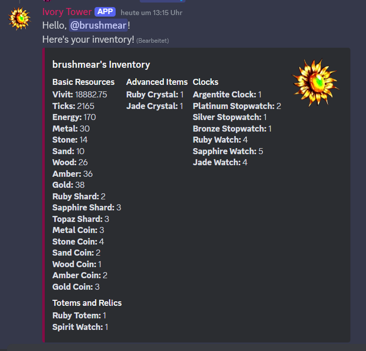 bulgarth's tweet image. #AlgorandNFT #Vivip #Vivifam $VIVIT
check out my inventory at #vivirealm game #ivorytower , play to earn $VIVIT on #AlgorandCan 

@gullyalgo @Drop_Token_ @AlgOctopus @Real_monko @FishSticks_algo @algo_cats