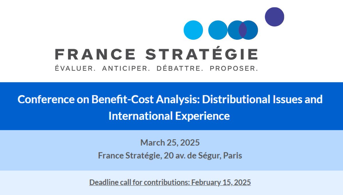 EAERE (@eaere_envecon) on Twitter photo ๐France Stratรฉgieย is glad to announce a Conference on โ๐๐ฒ๐ป๐ฒ๐ณ๐ถ๐-๐๐ผ๐๐ ๐๐ป๐ฎ๐น๐๐๐ถ๐: ๐๐ถ๐๐๐ฟ๐ถ๐ฏ๐๐๐ถ๐ผ๐ป๐ฎ๐น ๐๐๐๐๐ฒ๐ ๐ฎ๐ป๐ฑ ๐๐ป๐๐ฒ๐ฟ๐ป๐ฎ๐๐ถ๐ผ๐ป๐ฎ๐น ๐๐
๐ฝ๐ฒ๐ฟ๐ถ๐ฒ๐ป๐ฐ๐ฒโ
Deadline for submissions: FEB 15, 2025โฐ
๐eaere.org/events/other-eโฆ ๐France Stratรฉgieย is glad to announce a Conference on โ๐๐ฒ๐ป๐ฒ๐ณ๐ถ๐-๐๐ผ๐๐ ๐๐ป๐ฎ๐น๐๐๐ถ๐: ๐๐ถ๐๐๐ฟ๐ถ๐ฏ๐๐๐ถ๐ผ๐ป๐ฎ๐น ๐๐๐๐๐ฒ๐ ๐ฎ๐ป๐ฑ ๐๐ป๐๐ฒ๐ฟ๐ป๐ฎ๐๐ถ๐ผ๐ป๐ฎ๐น ๐๐
๐ฝ๐ฒ๐ฟ๐ถ๐ฒ๐ป๐ฐ๐ฒโ
Deadline for submissions: FEB 15, 2025โฐ
๐eaere.org/events/other-eโฆ