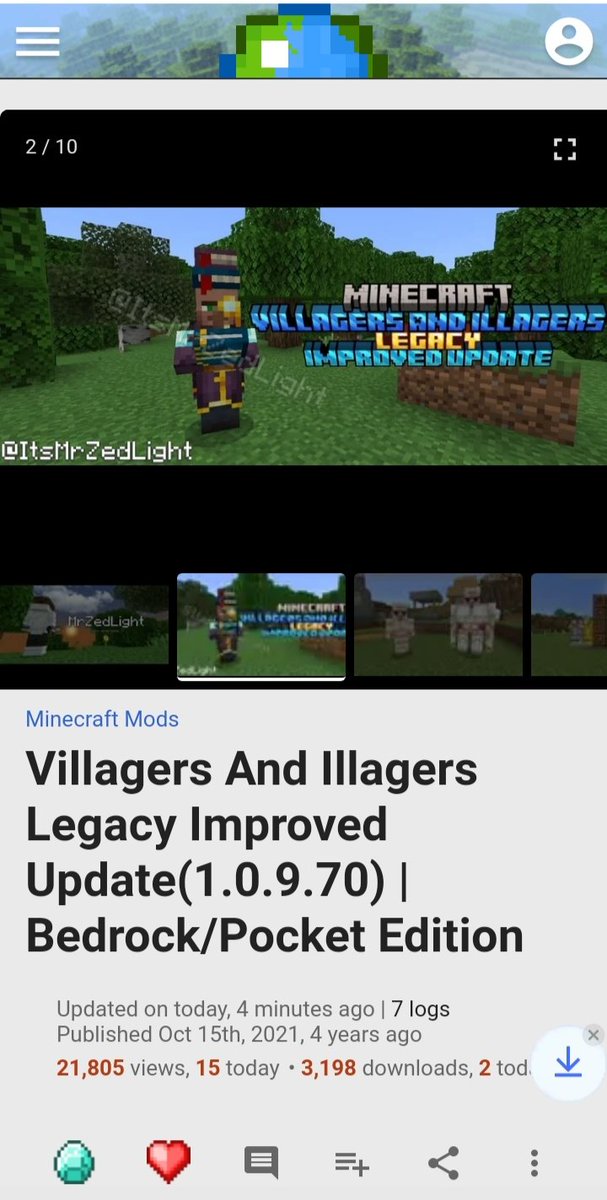 ItsMrZedLight's tweet photo. The VAIL Improved Update 1.0.9.70 has been release in Planet Minecraft(Early Version)!! 

Don't forget to subscribe to my planet minecraft :>

#vailaddon #minecraftaddon
#minecraft https://t.co/Pz09UGffF8