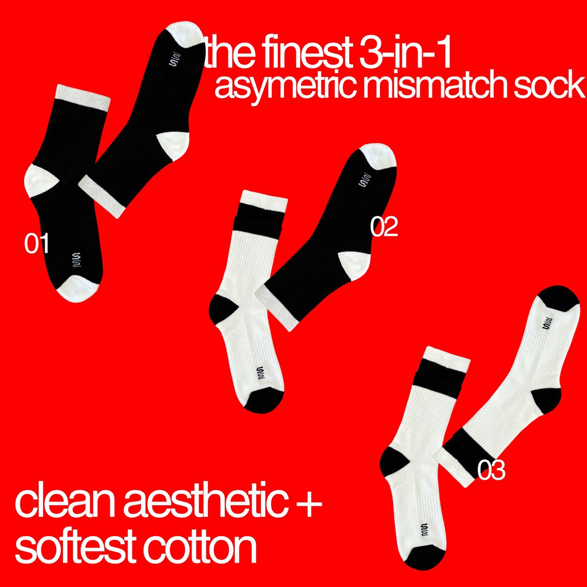 lowkeyloud_'s tweet photo. ye lo, PACK OF 2 YIN/YANG SOCKS is now live on our website. now you can match or mismatch in 3 different ways. SO EXCITED FOR THIS 🧦 https://t.co/GskKkc5Lg5