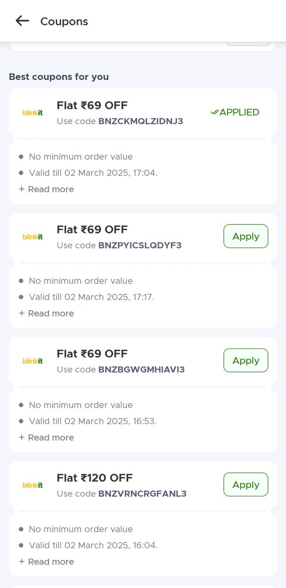 divesshh's tweet photo. @letsblinkit @blinkitcares what is wrong with your app one order gets delivered and other order gets cancelled pls check the adrs of the order that was delivered and check the address or order that is gettng cancelled all r same and im getting refund in form of promo why ? https://t.co/cTnZxQjtVT