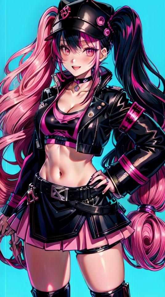 BadToxicAI's tweet photo. #twintails #midriff #Zoe #ZoePalworld #pinkHair #longHair #tornClothes #Girl #AIGirl #Girls #AIGirls #Pal #Pals #PalWorld #PalGame #PalWorldMemes #LoRA #LoRAZoePalworld #Auto1111 #StableDiffusion #safetensors #AIArt #AIFilter #AI #Kunst #art #meinaunreal v41 DPM++ 3M SDE Karras https://t.co/HnH1dLinoZ