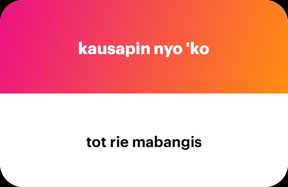 si rie, ano, mysterious, nonchalant, tahimik. HAHAHAHA joke, masaya rin 'to kausap kahit maya't maya na rin kaming sinabihan ng maasim 😞 active reactor din 'to sa ginawa kong gdm tapos ano,, mapagpatol din sa jokes namin (kahit corny minsan). sana masampulan ng tenenew tenenew