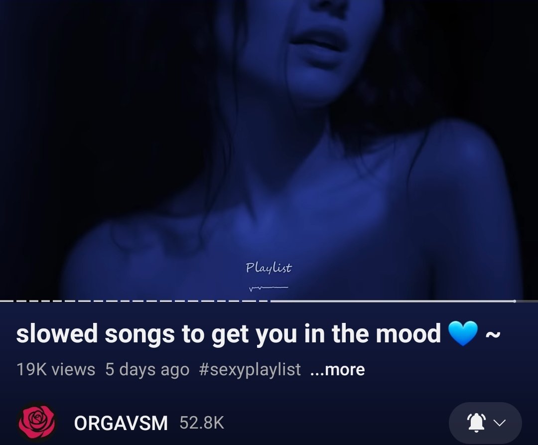 แนะนำ YT ช่องนี้เลย ORGAVSM (ใช้พรีเมี่ยมด้วยนะ จะได้ไม่ขัดจังหวะเวลาฟิลกำลังมา 😅)
- คลิปอันแรก Slow burn(สีม่วง) 
- คลิปที่ 2 Drowning(สีแดง) เป็นสองคลิปที่ฟังบ่อยสุดๆ!
- คลิปสุดท้าย(สีน้ำเงิน) เพิ่งออกมา 5 วันที่แล้ว ฟิลโครตเซ็กซี่ ชอบมาก

เปิดคลอเบาๆฟิลดี สาวชอบทุกราย (ต่อ)