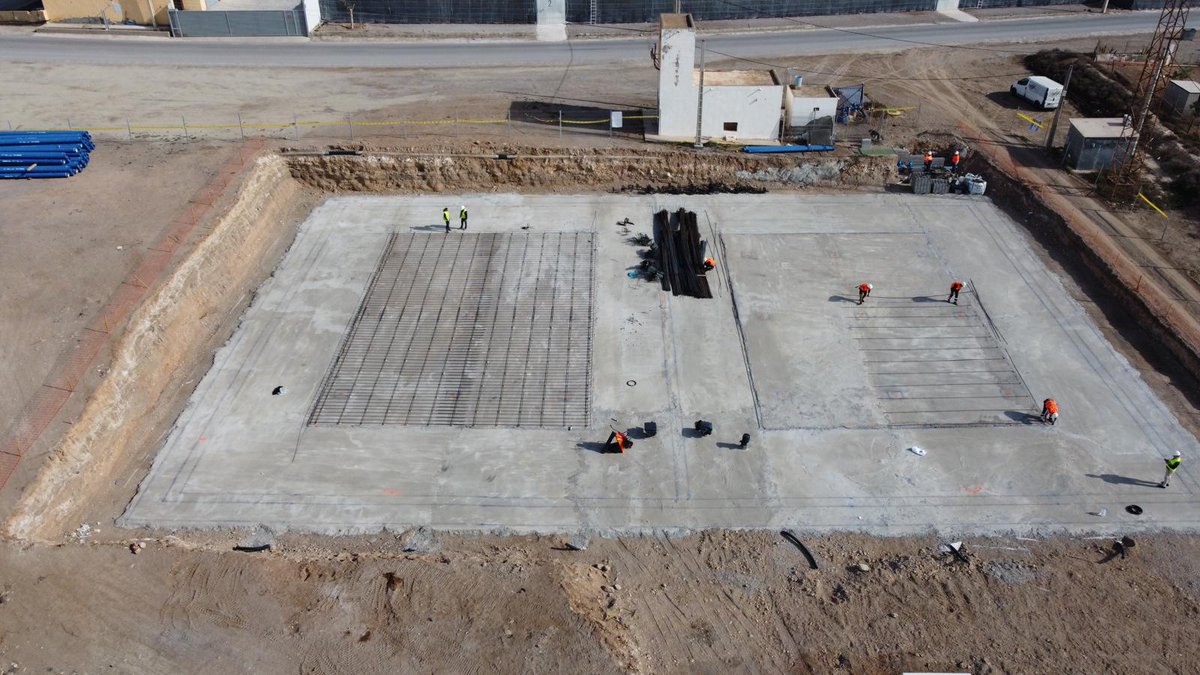 UC10SA's tweet photo. @UC10SA comienza los trabajos de armado de la losa inferior del Depósito de Regulación en
La Mojonera (Almería). @CEACOP, @CICCPDemAndaluc, #LaMojonera, #Almería,
@aytolamojonera. https://t.co/1ywfh4N0Zv