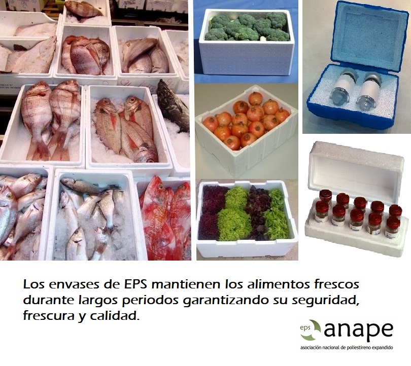 Con un 98% de aire, los envases de #EPS no solo destacan por su ligereza sino también porque contribuyen a reducir las emisiones de CO2, 🌍♻️ además con su uso evitamos el #DesperdicioAlimentario 
Todas las propiedades del EPS para envase y embalaje 👇🏽👇🏽
anape.es/envase-embalaj…