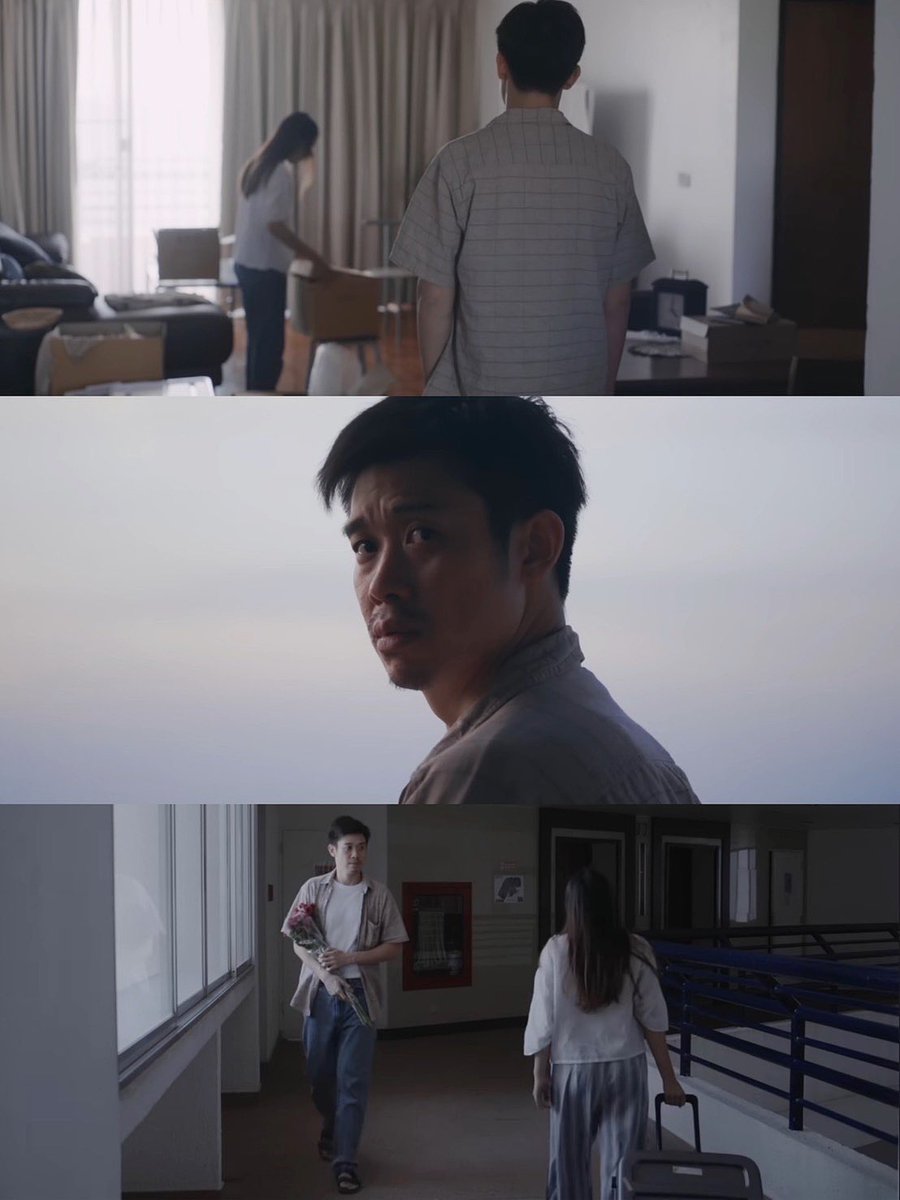 เอ็มวีเพลงนี้คือเศร้าโคตรๆ พระเอกเสียชีวิตจากอุบัติเหตุ เพราะออกไปซื้อดอกไม้ให้แฟน พอกลับมาถึงรู้ว่าตัวเองตายแล้ว พยายามกอดแฟน แฟนก็มองไม่เห็น ทุกวันพระเอกต้องตายซ้ำๆ ออกไปซื้อดอกไม้ กลับบ้าน วนไป ที่เศร้าคือแฟนมูฟออนขายบ้านทิ้ง ไม่รู้เลยว่าพระเอกมีแค่บ้านหลังนี้ให้กลับมาทุกวัน