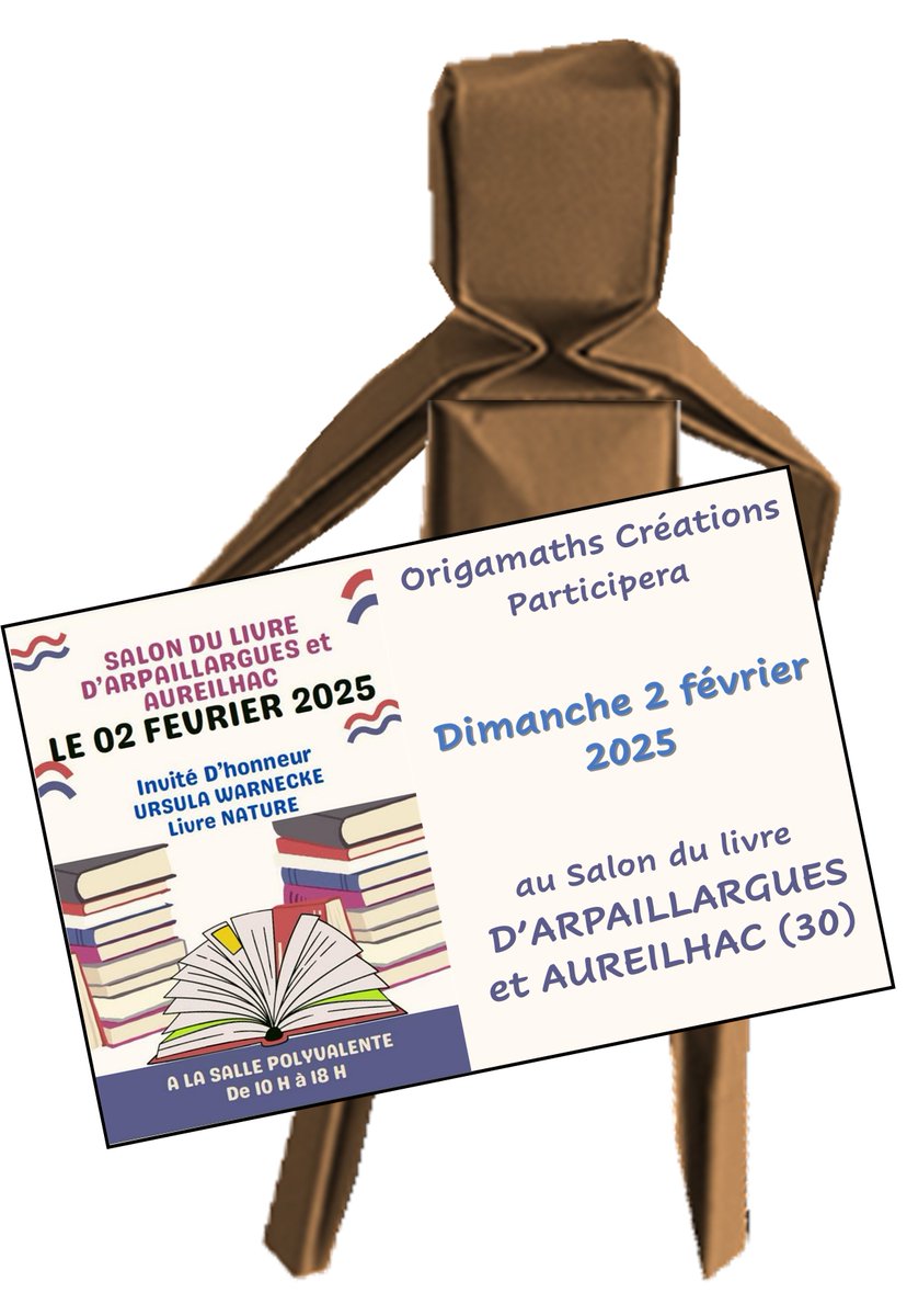 ORIGAMATHS's tweet photo. C'est ce Dimanche dans le Gard ! https://t.co/fUh8WGdQhb