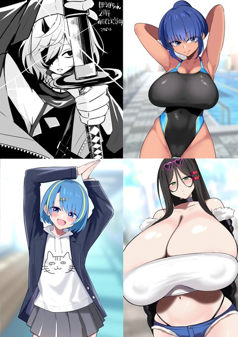 #今月描いた絵を晒そう
今月描いたファンアート、絵柄の高低差ありすぎて絵柄迷子になるわ! 