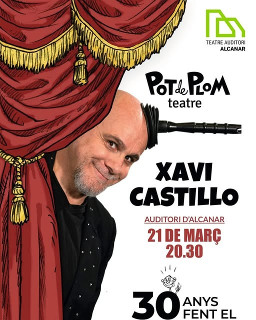 cespuny's tweet photo. Eiiii, que Xavi Castillo @PotdePlom vindrà a Alcanar @TAAlcanar. Si no el coneixeu i us agrada l'humor gamberro i irreverent us fareu un fart de riure. Us ho asseguro! https://t.co/UejI2HWI7k