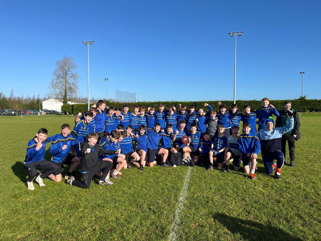 U14 South Leinster Champions 24/25. Congratulations to our U14 Boys GAA Team on their Championship winning victory today in the South Leinster Final against Creagh College of Gorey.
Final Score CPC 1-15 4-5 Creagh College.