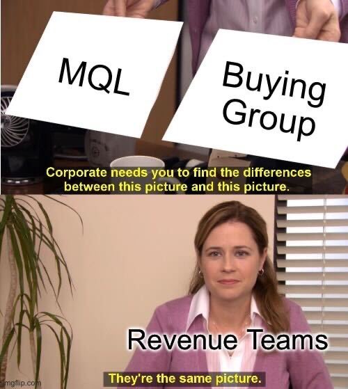 AiNektar's tweet image. The denial is strong with this one 🫣

#MemeOfTheDay #MQL #BuyingGroup #RevOps