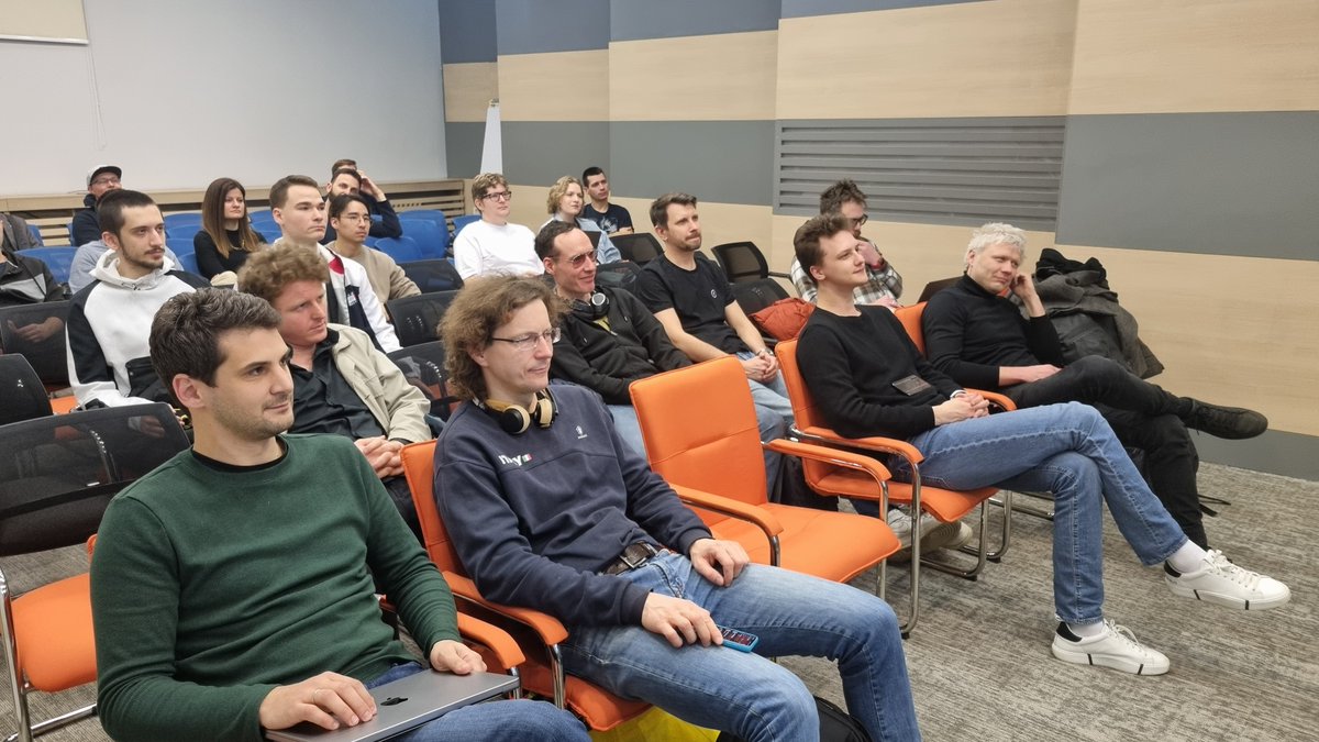 CDTHUB's tweet photo. ...ideje, kao i povremeno šaljive anegdote, uz dobro pivo i ugodno druženje.

Hvala svima, vidimo se na novom Python Belgrade meetup-u u februaru!

#CDTHUB
#PythonBelgrade
#Meetup
#DataScience
#Coding
#Programiranje
#DataAnalysis
#MachineLearning
#TechNetworking
#LearnPython https://t.co/wGt6ZVnY1C