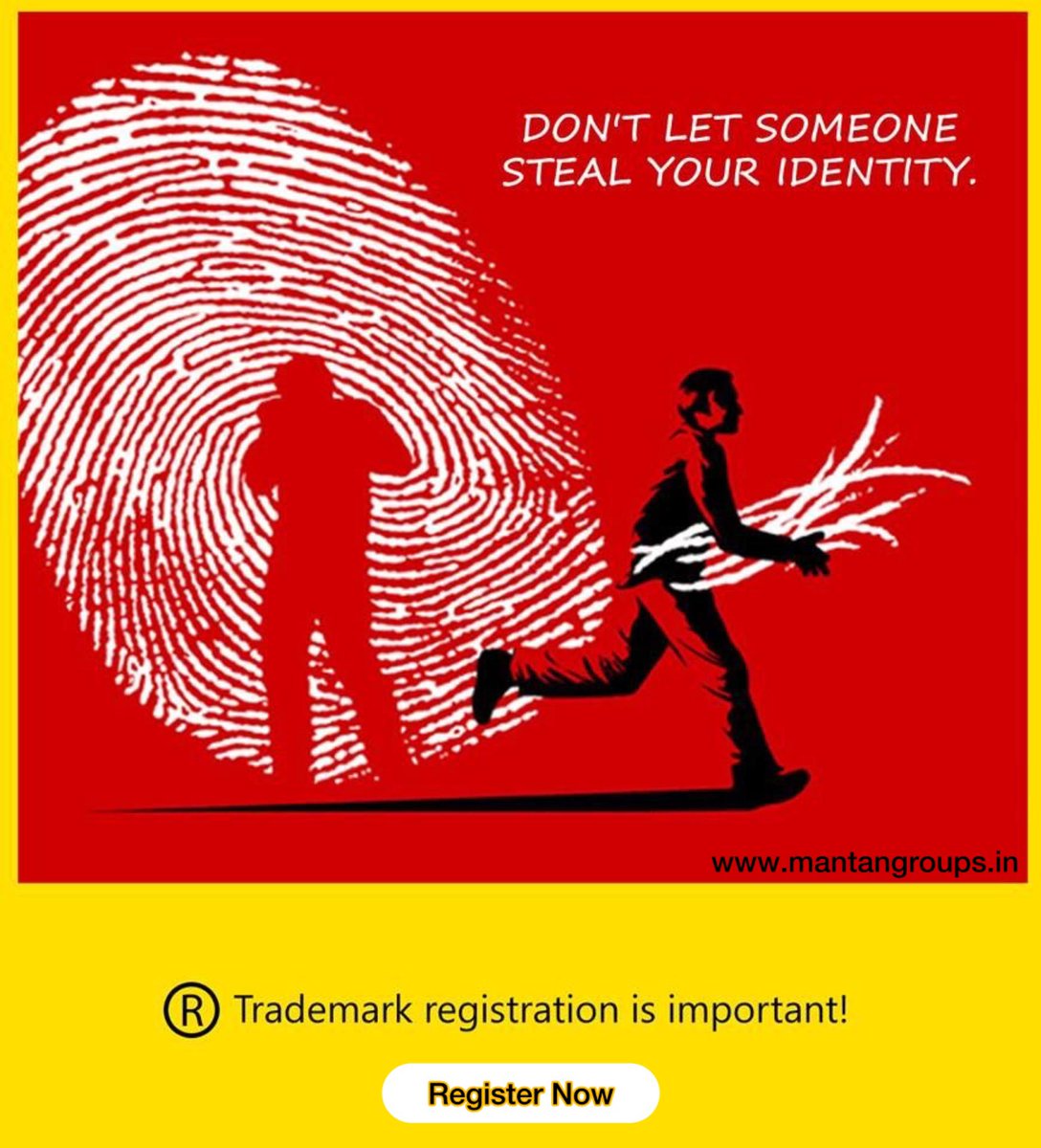 Mantangroups's tweet photo. Brand protection is not a choice. It's your right!
Your brand is more than just a name or logo, it's the essence of your business. 
Call : +91 9611851810
Website: https://t.co/tH9lB8P1b4
#BrandProtection #Trademark #BrandManagement #brandstrategy #trademarkregistration #Business https://t.co/DFKK34ZjfH