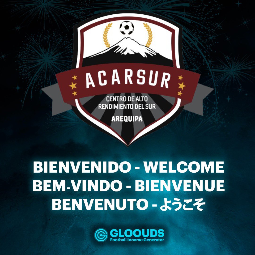 gloouds's tweet photo. ✨ ¡Nueva alianza en el fútbol formativo! ⚽🚀
GLOOUDS se une a Arequipa Centro de Alto Rendimiento del Sur para potenciar su crecimiento y desarrollo. ¡Vamos por más! 💪🔥
#FútbolFormativo #GLOOUDS #ArequipaCAR https://t.co/gTEowTGKYb