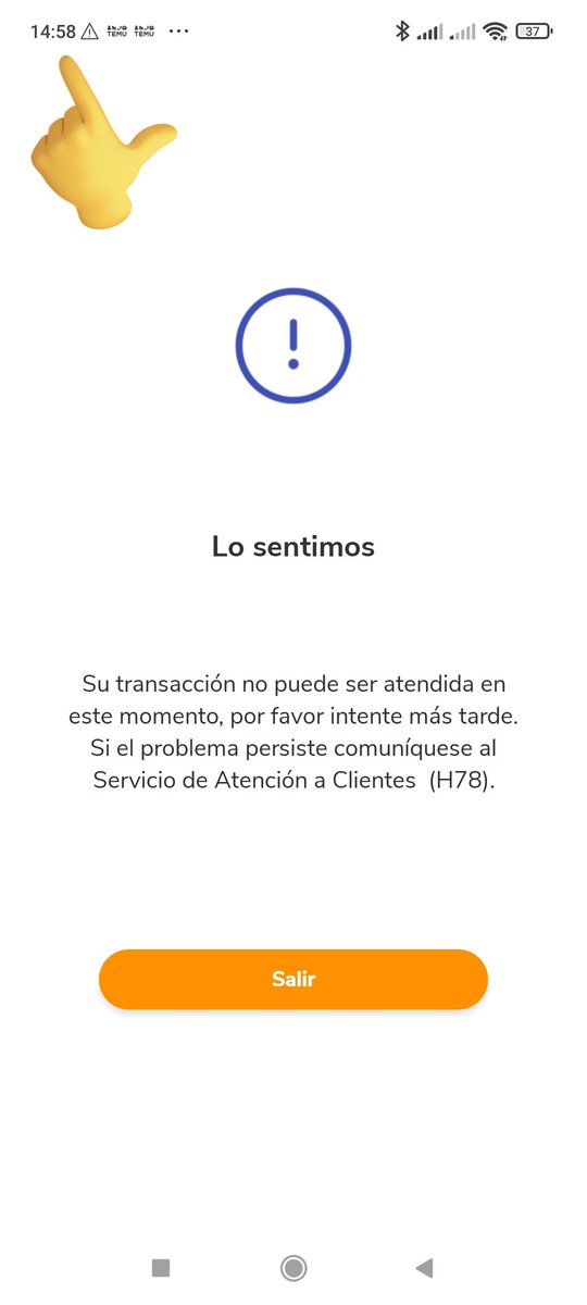 esdp69's tweet photo. Y..? @BancoEstado Aplicación SIGUE con problemas, o abre y no permite acceder a nada más, o presenta error.
¿Qué pasa con este tema?.
Se necesita solución rápida, más allá de ser fin de semana y fin de mes, hay realizar pagos y recibirlos, también transferencias varias. https://t.co/XvOAAsYsvF