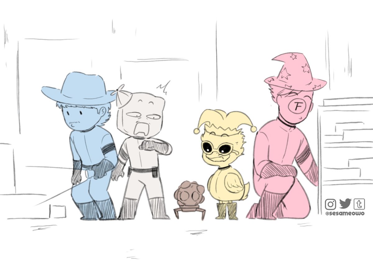 sesameowo's tweet photo. silly fanart of John and Smii7y argument in Subterranauts + fitz & daukey
#kryoz #kryozfanart #smii7y #smii7yfanart #imdaukey #GoodGuyFitz #frousetwt https://t.co/N8SG0aiNTw