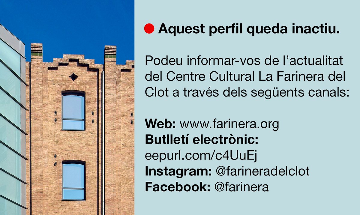 CC Farinera del Clot tweet media