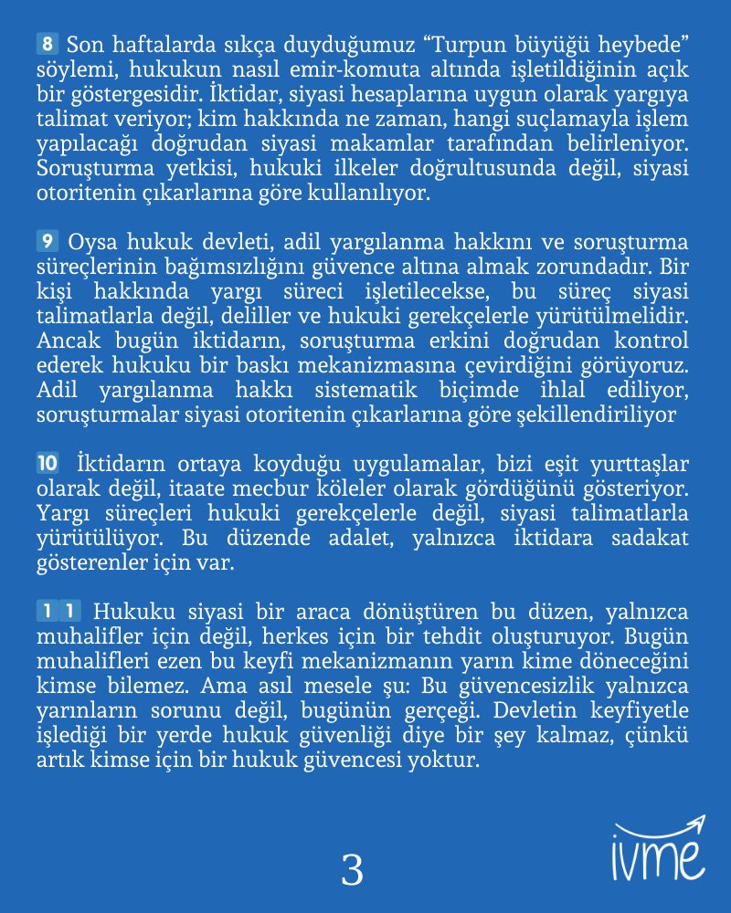 Hukukun Sonu: Kanun Devleti Bile Olamayan Parti Rejimi