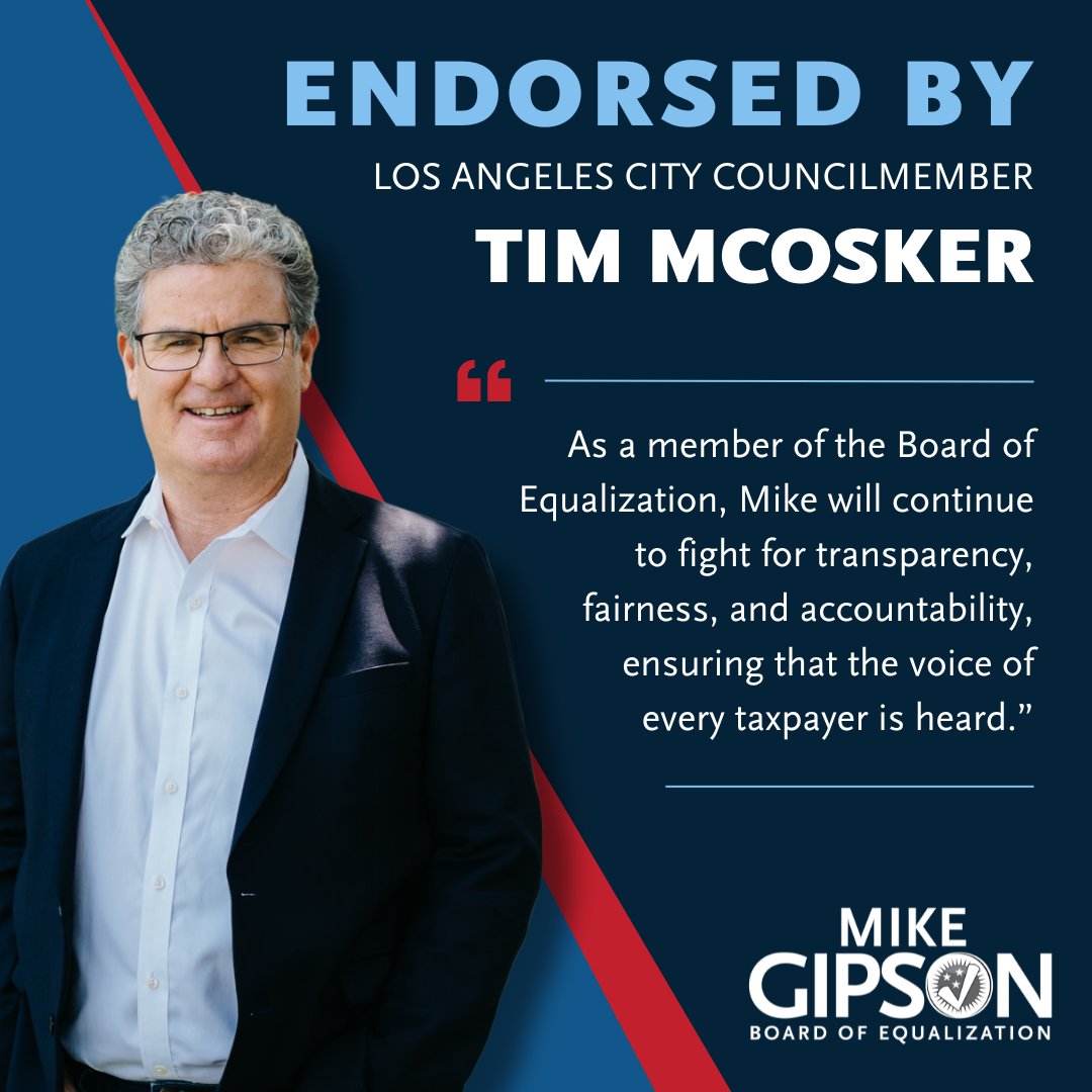 Very honored and thankful to receive the endorsements of Assembly Democratic Caucus Chair <a href="/RickChavezZbur/">Rick Chavez Zbur</a>, Assemblymember <a href="/BlancaNPacheco/">Blanca Pacheco</a>, and L.A. City Councilmember <a href="/McOsker4LA/">Tim McOsker</a> in my campaign for BOE!