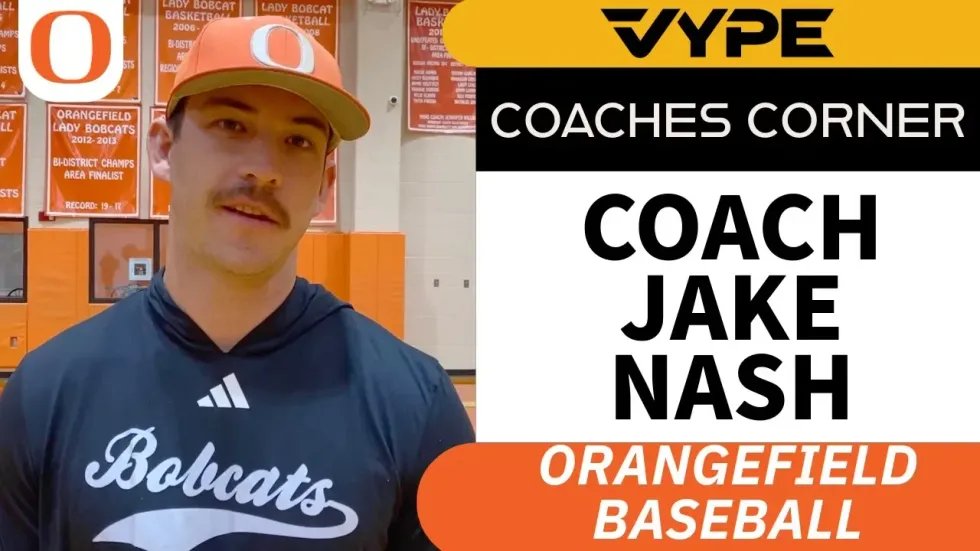 VYPEsetx (@vypesetx) on Twitter photo VYPE COACHES CORNER: Orangefield HS Baseball Coach Jake Nash
We caught up with Orangefield HS Baseball Coach Jake Nash, talking about the upcoming season and more. Check out the interview below!
WATCH: vype.com/vype-coaches-c… VYPE COACHES CORNER: Orangefield HS Baseball Coach Jake Nash
We caught up with Orangefield HS Baseball Coach Jake Nash, talking about the upcoming season and more. Check out the interview below!
WATCH: vype.com/vype-coaches-c…