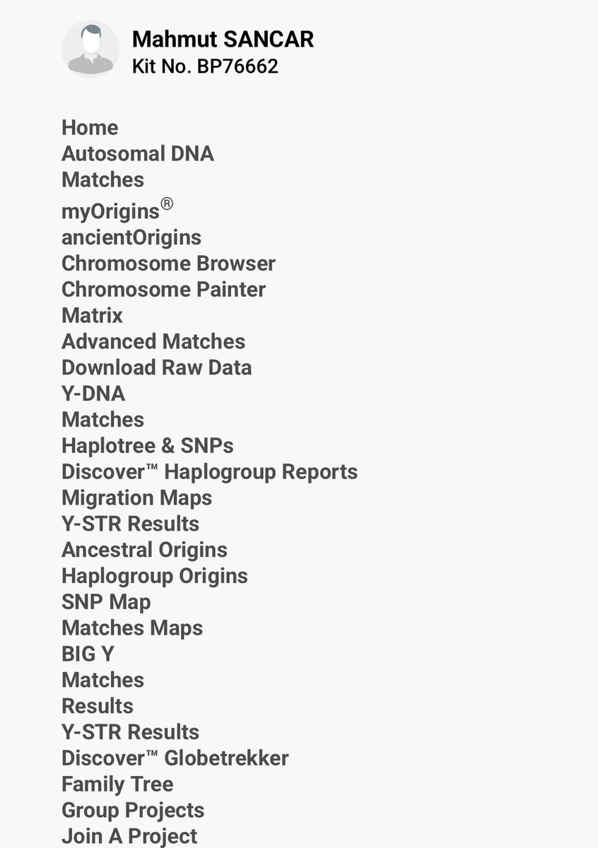 إعلان🚩
يسرنا الإعلان عن نتيجة فحص بيق واي في شركة FTDNA
رقم العينة : BP7662
الاسم :  محمود سنجر "من اسرة العالم الحائز على جائزة نوبل" 
الموقع : تركيا - ماردين
الخط الجيني : بنو محلم شيبان  
السلالة : J1
التحور : FGC4453 - BY9567