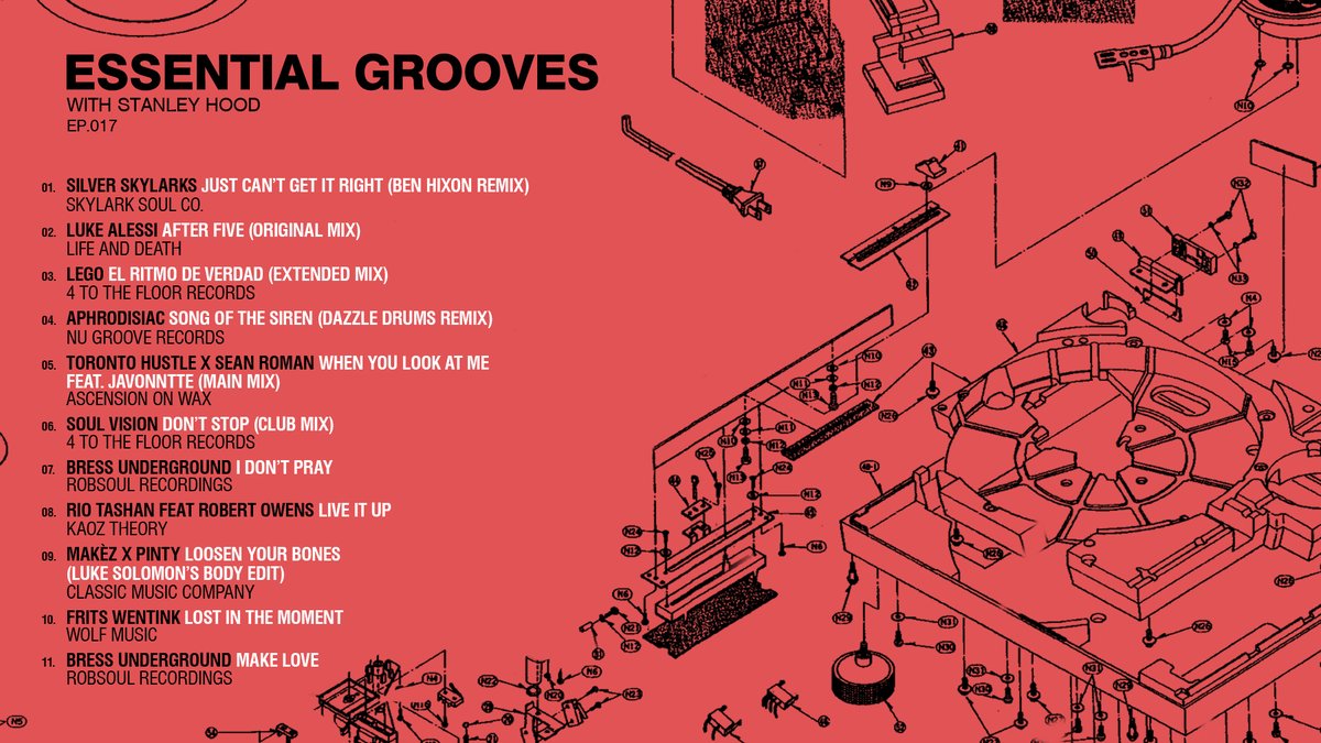 Stanley Hood (@_stanleyhood) on Twitter photo Essential Grooves is back 📻
Tracklist and link to listen below 👇🏽
rb.gy/vkgdx7 Essential Grooves is back 📻
Tracklist and link to listen below 👇🏽
rb.gy/vkgdx7