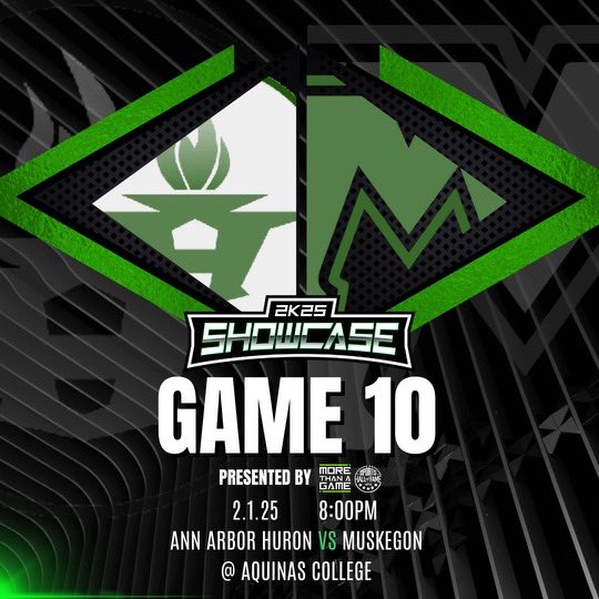 2K Showcase (@the_2kshowcase) on Twitter photo Game 10: Ann Arbor Huron, a top-10 team in Division 1, has won 9 of its last 10 games and looks to keep its strong play going. Despite battling injuries, Muskegon’s Big Reds remain a top-10 team in Division 1, winning 4 of their last 5. 🏀 #2K25Showcase <a href="/A2HuronBball/">Huron Basketball 🏀</a> Game 10: Ann Arbor Huron, a top-10 team in Division 1, has won 9 of its last 10 games and looks to keep its strong play going. Despite battling injuries, Muskegon’s Big Reds remain a top-10 team in Division 1, winning 4 of their last 5. 🏀 #2K25Showcase <a href="/A2HuronBball/">Huron Basketball 🏀</a>