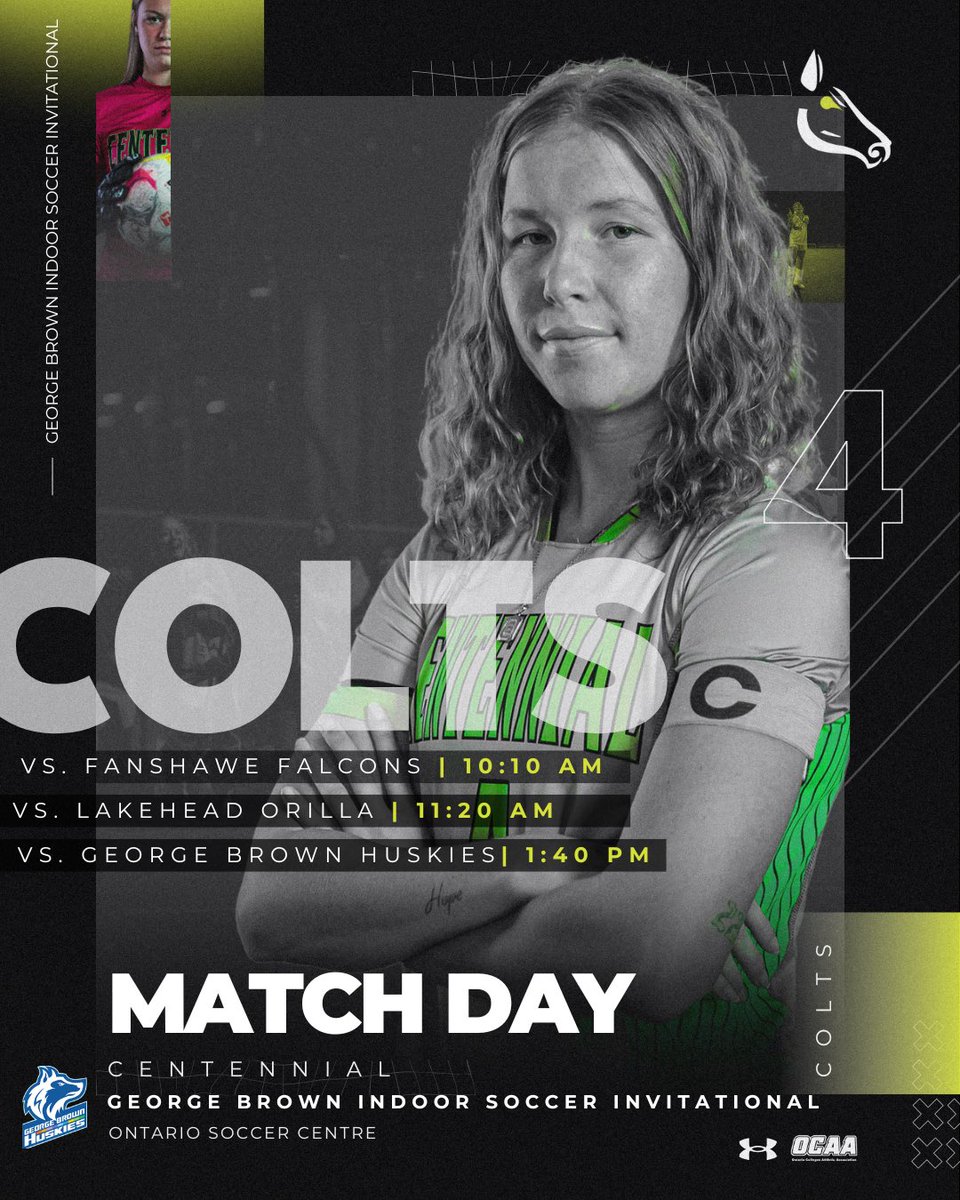 CentennialCOLTS's tweet photo. It’s match day for women’s volleyball at the Ontario Soccer Centre and we are fired up for a full day of soccer. 

#soccermatch #soccergame #ocaa #letsgocolts #letsgo #coltscountry #ridetogether https://t.co/fF8OhQPfP5