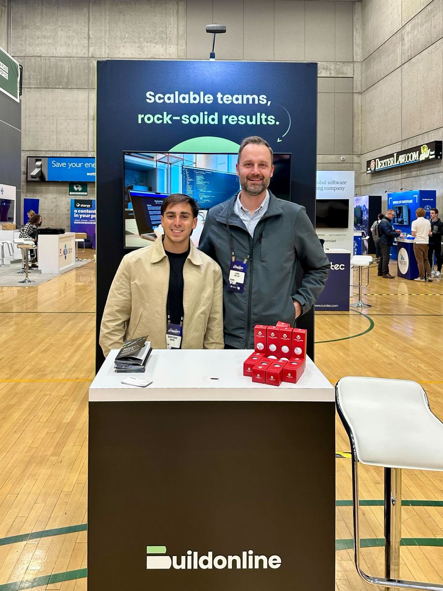 _BuildOnline's tweet photo. 🙌🏻 Huge thanks to @SiliconSlopes for an amazing event!
Our Co-owner @lukeallenmiller & Partnership Manager Santiago explored the future of tech teams—and even sparked convos with Santiago’s mate cup! 🧉😆
Until next time! 🚀
#SiliconSlopes #Tech #Networking https://t.co/alAmEc5JRs