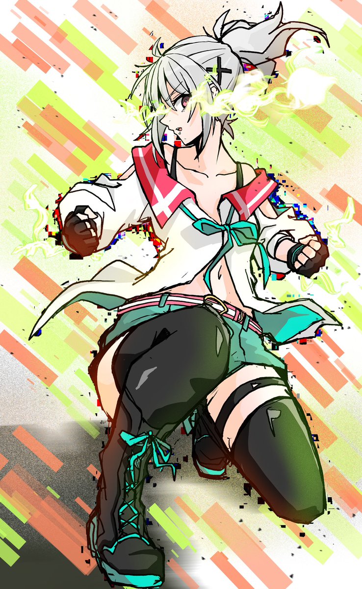 ワンドロエトラさんの対になる萌実ちゃん。
これは喋りながらゆっくり描いたので2時間くらいです。 