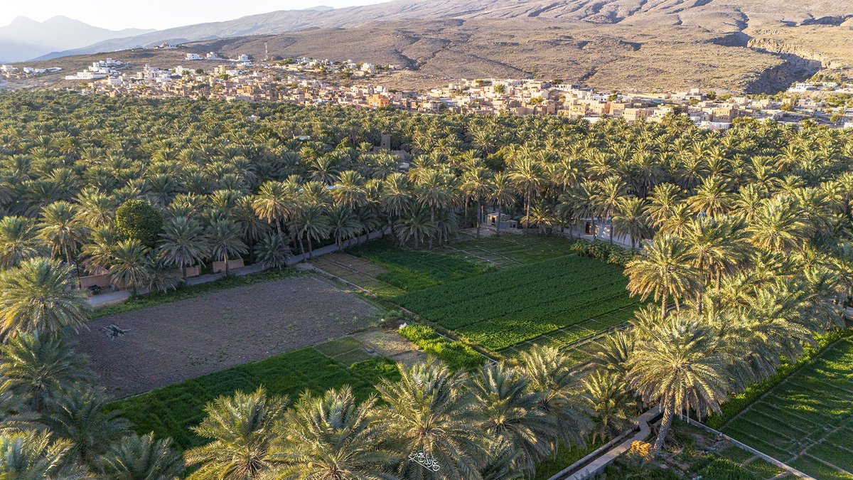 ولاية الحمراء … حيث الجمال والخضرة … مكان يستحق الزيارة والتمتع بهذا الجمال الذي يبهج النفس ويريح العين .