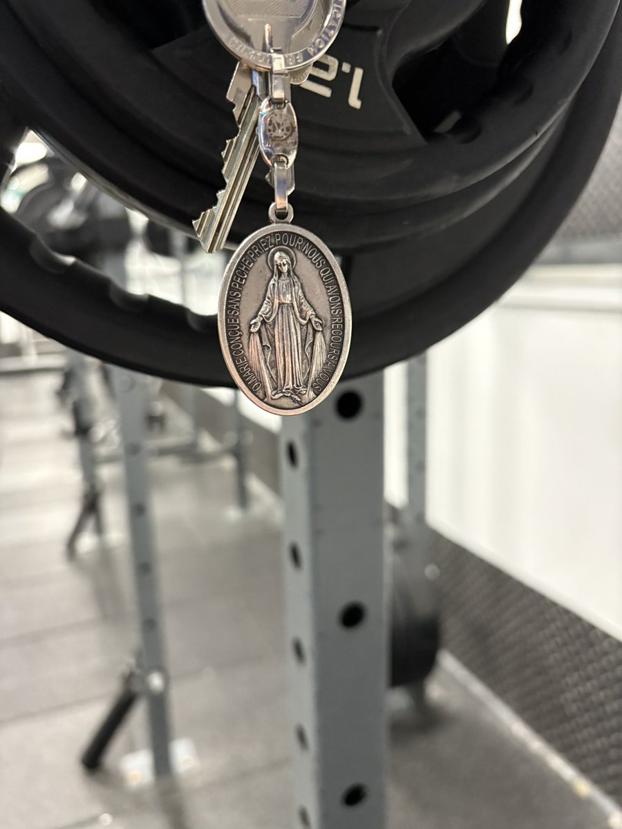 Miraculous medal a good friend brought back for me from Lourdes