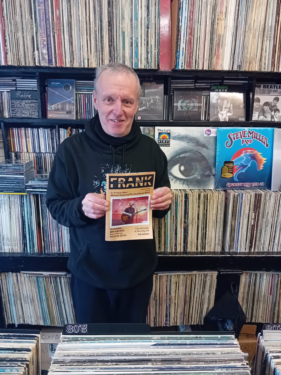 Frank Was Right Mag (@frankmag24) on Twitter photo Delighted that the world famous <a href="/TheMusicalBoxRS/">The Musical Box Record Shop</a> is continuing to stock 'Frank'for us (They had 14 Argentinians In this week). Issue 3 features <a href="/DiscoInSochi/">DISCO IN SOCHI</a> <a href="/DeafSchoolMusic/">Deaf School</a> <a href="/michaelheadtreb/">Michael Head Official</a> <a href="/skellyrecords72/">Skeleton Records</a> #TheWood and more. Go in and buy a copy, you'll make Tony's day! Delighted that the world famous <a href="/TheMusicalBoxRS/">The Musical Box Record Shop</a> is continuing to stock 'Frank'for us (They had 14 Argentinians In this week). Issue 3 features <a href="/DiscoInSochi/">DISCO IN SOCHI</a> <a href="/DeafSchoolMusic/">Deaf School</a> <a href="/michaelheadtreb/">Michael Head Official</a> <a href="/skellyrecords72/">Skeleton Records</a> #TheWood and more. Go in and buy a copy, you'll make Tony's day!