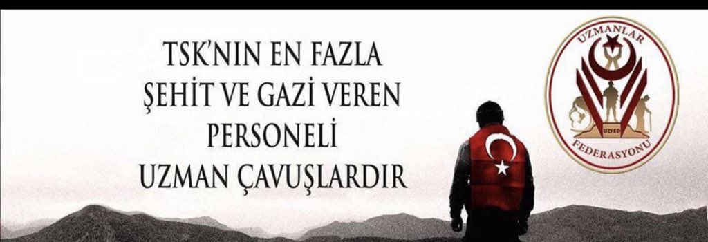 <a href="/alitilkici38/">Ali Tilkici 🇹🇷</a> Vatanını seven!
Uğruna en çok şehit gazi veren zümre olan
 UzmanÇavuş'ların herkesten daha çok "MESLEKİ GÜVENCE" yi "KADRO"yu hak ettiğini sizde takdir edersiniz
<a href="/alitilkici38/">Ali Tilkici 🇹🇷</a>
 #UzmanÇavuş
