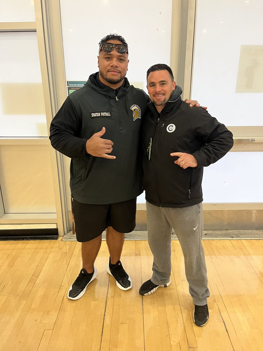 Coach Rincon (@coach_rincon01) on Twitter photo Thank you <a href="/SanJoseStateFB/">San José State Football</a> and <a href="/CoachBojay/">Bojay Filimoeatu</a> for stopping by today! #iceycity #ALLComet #dirtysnowball Thank you <a href="/SanJoseStateFB/">San José State Football</a> and <a href="/CoachBojay/">Bojay Filimoeatu</a> for stopping by today! #iceycity #ALLComet #dirtysnowball