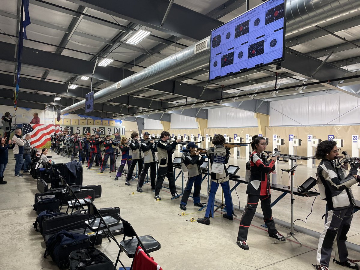 SLUHRifle's tweet photo. The 2025 Junior Air Nats starts now.
SLUH is on points 21-25 &amp; 31-35
Live results here: https://t.co/o1G70eInIH https://t.co/5AOqti8l2B