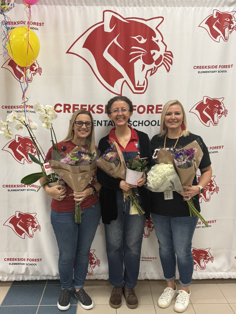 TISDCFES's tweet image. Congratulations to our 2024-2025 teachers and paraprofessional of the year. ❤️
ESL Rising Star- Sierra Schoech
ESL Teacher of the Year-Jenny Heckathorn
Paraprofessional of the Year- Olga Dodson
A+ Teachers of the Year- Heather Moseley and Jennifer Guerra