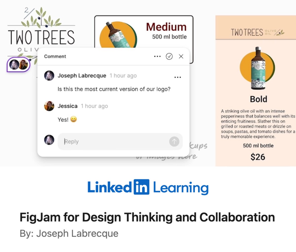 New course on LinkedIn Learning - FigJam for Design Thinking and Collaboration! I have published courses on Figma design workflows, Figma Slides, and now FigJam as well 🍾

linkedin.com/learning/instr…